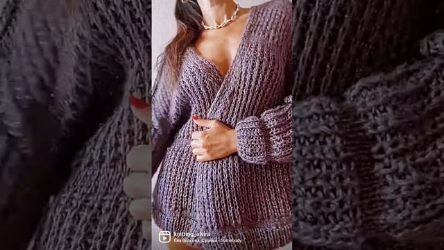 КАРДИГАН СПИЦАМИ смотреть онлайн