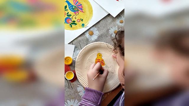 Мастер-класс «Масленичная тарелка-конфетница» от Хотеенковой Елены Гурьевны смотреть онлайн