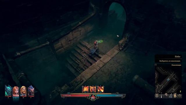 SHADOWS: AWAKENING прохождение на русском #32 Побег из канализации смотреть онлайн