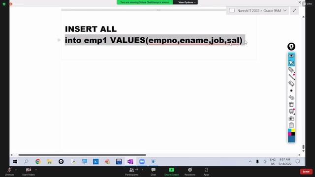 Oracle Lecture [18] On Insert All to Copying Table Into Another Table || Smart Java Developer || смотреть онлайн
