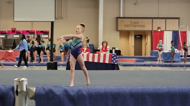 Level 2 Floor Routine (9.725) - USA Invitational 2022 смотреть онлайн