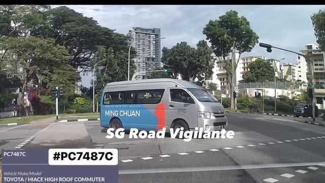 6dec2023 #PC7487C toyota hiace from ming chuan fail to conform to red light signal. смотреть онлайн