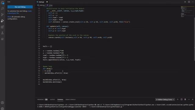 10CC413 - Python 3 - Crash Course - Generating Lots of Balls with Loops and Lists смотреть онлайн