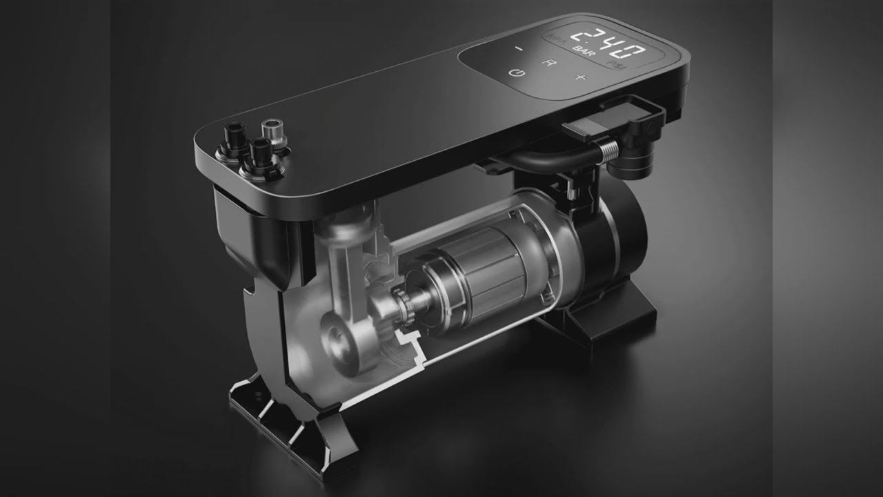 Xiaomi 70mai автомобильный переносной электрический воздушный компрессор 12V смотреть онлайн
