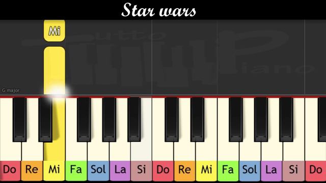 Apprendre au piano très facile le thème de "Star Wars" (Pour enfants ou débutants) смотреть онлайн