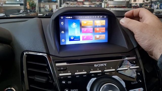 Ford Fiesta St οθόνη Android 11-8core 4g ram, car play andtoid auto και κάμερα by dousissound смотреть онлайн