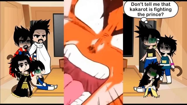 Past Saiyans React To Goku And A Bit Of Vegeta