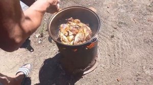 КАК приготовить вкусно УТКУ в КАЗАНЕ на костре !