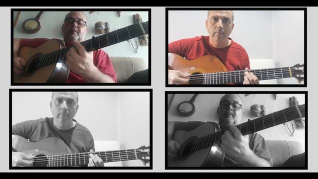 José Antonio García "Tato" & M.A. García Cossío. Pasodoble a guitarra de “Los Vikingos”. смотреть онлайн