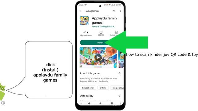 How to scan Kinder Joy QR code & toy смотреть онлайн