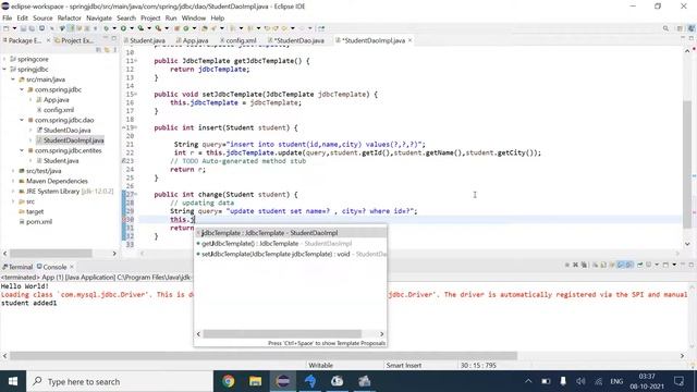 Maven Project || Inserting data database || Update || Delete || Selecting Single Object using jdb смотреть онлайн