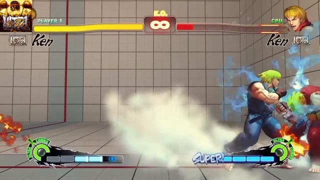 Ultra Street Fighter 4 Ken Combo Video смотреть онлайн