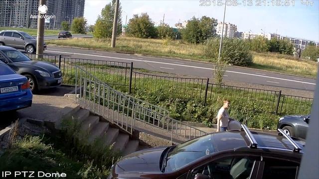 Тест купольной скоростной поворотной IP видеокамеры 2Mp SD42212S HN