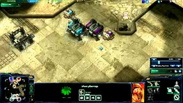 Starcraft II (2) Бой 2х2. Терран и Зерг vs. Терран и Терран 2-1 смотреть онлайн