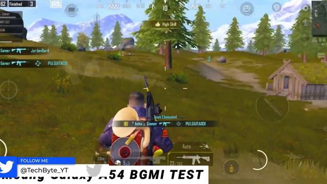 Samsung Galaxy A54 5G BGMI Test | Samsung Galaxy A54 5G PUBG Graphics #bgmitest #pubgtest #smasung смотреть онлайн