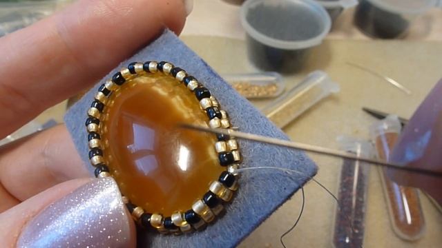 Мастер-Класс что получилось из симбирцита, бисера и супер ду... смотреть онлайн