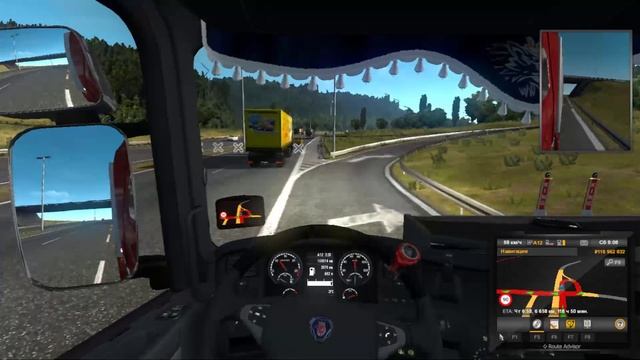 ETS 2 РЕЙС: Алакуртти - Воркута (11260км) Участок: Котлас-Вуктыл, ГРУЗ: Красная икра. смотреть онлайн
