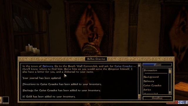 Let's Play Morrowind Ep.1 - Intro And Character Generation