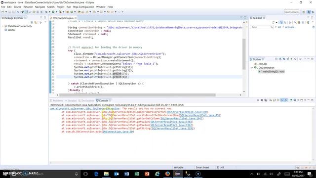 7. Capturing the Result of Query смотреть онлайн
