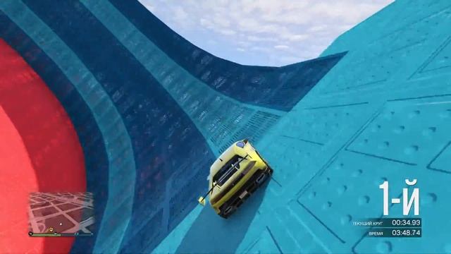 СУМАСШЕДШИЕ ГОНКИ С ДРУЗЬЯМИ В ГТА ОНЛАЙН (GTA 5 Смешные Моменты) смотреть онлайн