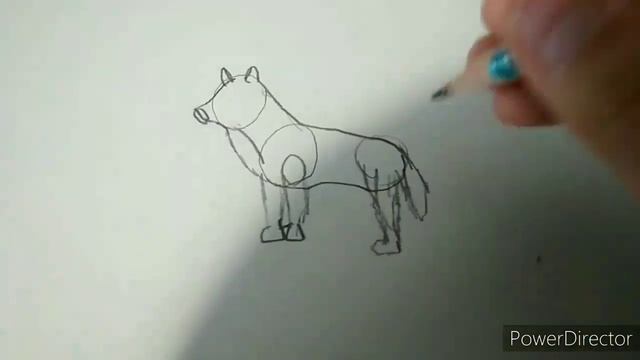 Как рисовать волка?? смотреть онлайн