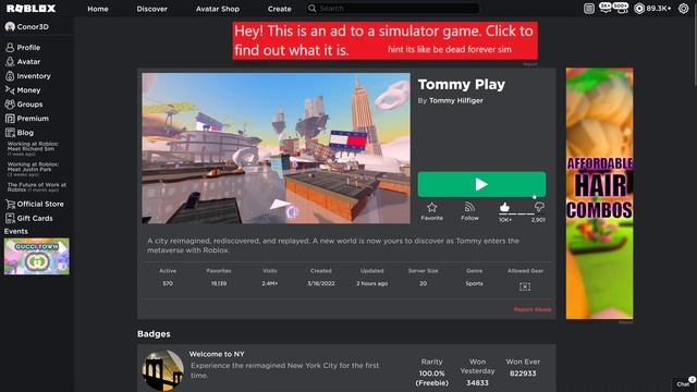[EVENT] How to get the TJ DONUT HEADPHONES in TOMMY PLAY | Roblox смотреть онлайн
