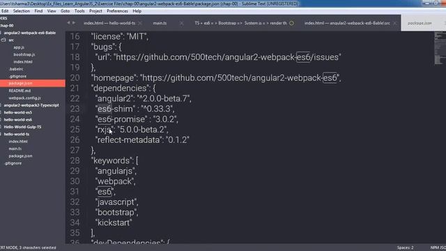 Angular 2 0 setup and development with Bable Loader смотреть онлайн