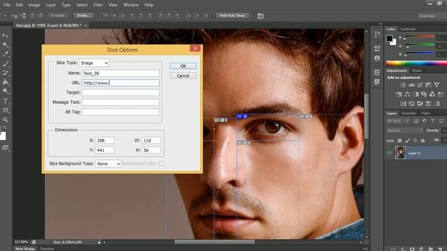 slice tool in Photoshop | Photoshop | Photoshop tutorial | Photoshop editing | Photoshop cs6 смотреть онлайн