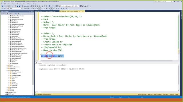 Part 57 SQL Server in Amharic Crash Course Schema and Type смотреть онлайн