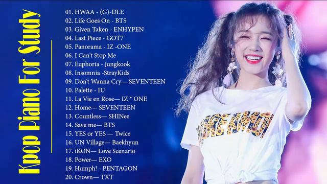 1 hour of kpop piano study | Kpop Playlist 2020 | KPOP BALLAD PIANO COLLECTION смотреть онлайн