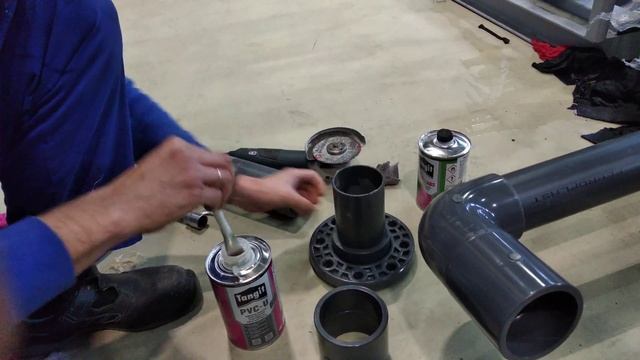 Клеим трубы пвх смотреть онлайн