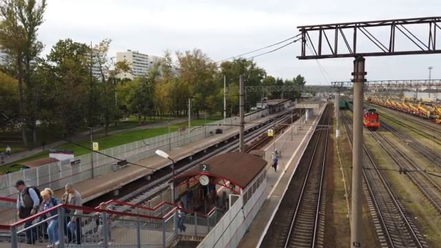 МЦД1: от Дмитровской до Новодачной смотреть онлайн