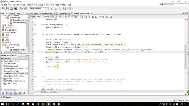 Program Upload dan Resize gambar di java netbeans смотреть онлайн