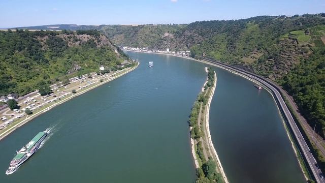 HD Loreley am Rhein - Lorelei on the River Rhine смотреть онлайн