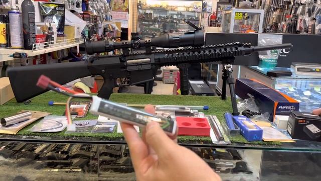 E&C 912 ดำ S2 SR 25 M110 STONER RIFLE รีวิวปรับแต่งแรง600fps+++แต่งแม่นยำ แต่งทน แต่งแรง แต่งสวยงาม смотреть онлайн