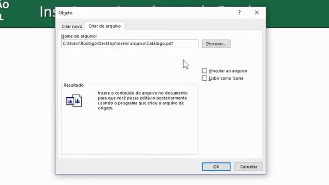 Inserir arquivos dentro do Excel [Dica #12] смотреть онлайн