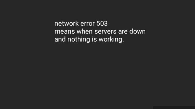 What is error 503? What happened yesterday to YouTube? смотреть онлайн