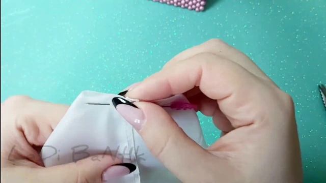 Как вшить подкладку в готовую сумочку из бусин смотреть онлайн