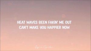 Glass Animals - Heat Waves (Lyrics)