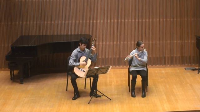 Guitar Ensemble - Sophia Keil (flute) and Suvan Agarwal (guitar) - 11/23/2019 смотреть онлайн