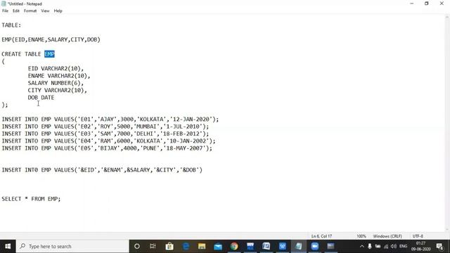 SQL || CREATE,INSERT,DROP,DESCRIBE,DISPLAY || PRIMARY KEY || DAY 1 || BENGALI AND ENGLISH смотреть онлайн