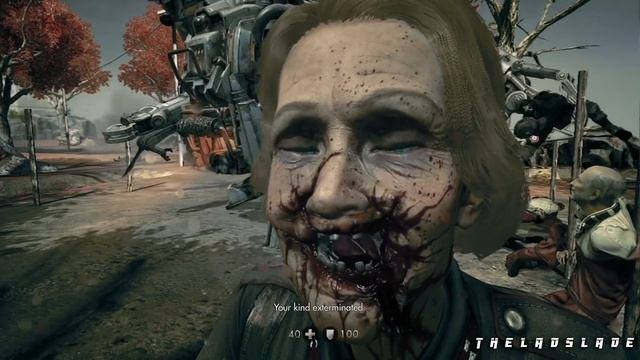 Wolfenstein: The New Order - All Brutal Death Scenes смотреть онлайн
