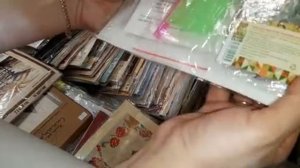 Запасы .Мои наборы для вышивки крестом. 1 часть.