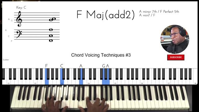 Gospel Piano Lessons - How Do I Voice My Chords #3 смотреть онлайн