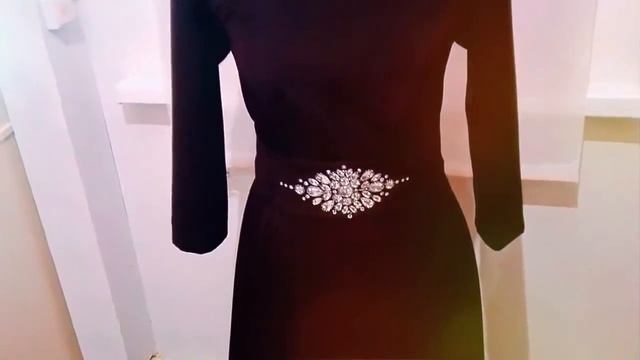 Добавочное видео. Стразы и бисер на поясе. Декоративная отделка пояса смотреть онлайн