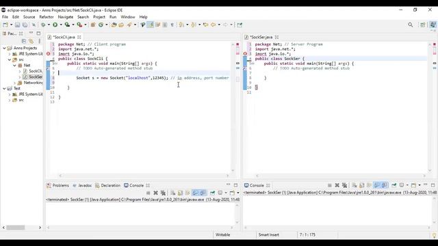 Client Server Implementation - Socket Programming смотреть онлайн