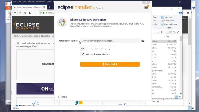 Java IDE - eclipse installation смотреть онлайн