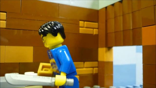 Лего анимация Гренни Part 1   #granny #lego #legoanimation #horrorlegoandhorror