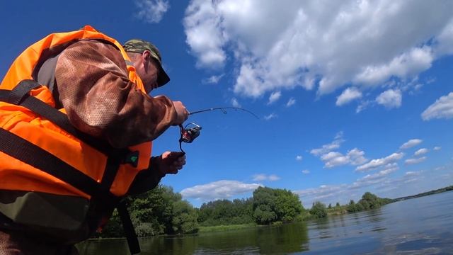 Рыбалка на хищника в зной,вечерняя уха!!!!! смотреть онлайн