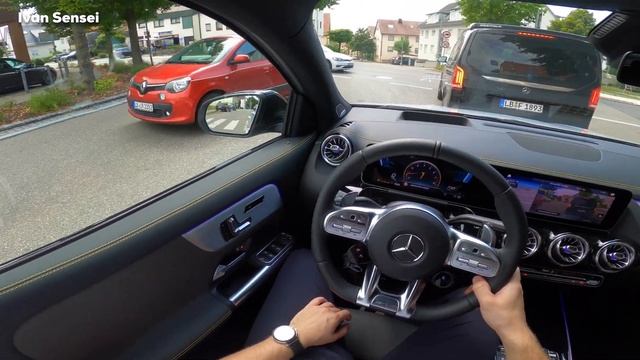 2021 MERCEDES GLA 45 S AMG Full In-Depth Review BRUTAL Sound DRIVE Autobahn Germany смотреть онлайн